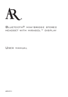 Acoustic Research ARW-H1 - Owners Manual